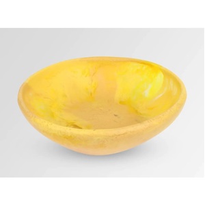 Bol en bois et résine époxy poli, écologique, à joint aléatoire, couleurs personnalisées, 9x3, pour salade et snacks, fait main - Product Image 3