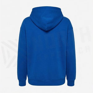 Sweat-shirt à capuche unisexe surdimensionné en coton, confortable, avec bord côtelé, pour hommes et femmes, vêtements de sport haut de gamme - Product Image 2