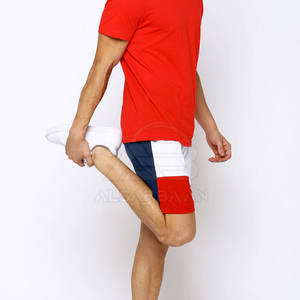 Pantalones cortos de algodón con logo personalizado para hombre, talla adulta, fabricados en Pakistán. - Product Image 4