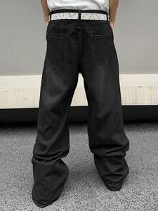 Pantalones vaqueros de mezclilla para hombre de alta calidad, en corte ajustado, recto y regular, estilo pantalón largo, cómodos, duraderos y elegantes. - Product Image 5