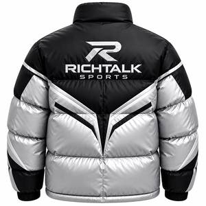 New Style <b>Men</b> <b>Hooded</b> <b>Puffer</b> <b>Jacket</b> Soft Warm Fabric Comfortable Durable Material Breathable Eco-Friendly For <b>Men</b> - Product Image 2