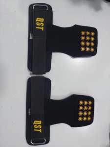 Agarraderas de Gimnasio de Goma Duraderas y Cómodas Ajustables de Alta Calidad con Logotipo y Color Personalizables para Levantamiento de Pesas y Ejercicio Físico - Product Image 1