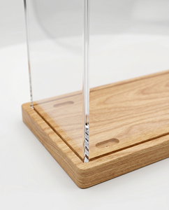 Elegante y Moderno Expositor de Acrílico y Madera Contrachapada para Modelos de Coches de Juguete, Caja de Almacenamiento Transparente, Diseño Apilable, Fácil Montaje, Personalizable - Product Image 2