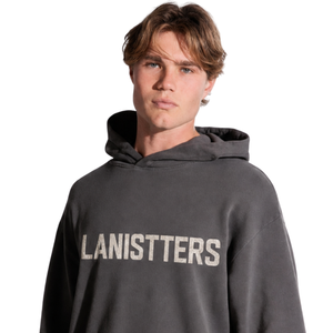Sweat-shirt à capuche surdimensionné personnalisé pour homme, épais, à épaules tombantes, avec poignets côtelés, fabricant de vêtements streetwear OEM - Product Image 3