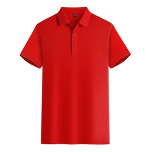เสื้อโปโลผู้ชาย ผ้าฝ้ายพรีเมียม ทรงปกติ แขนครึ่งตัว สีพื้น คอปก เสื้อลำลอง นุ่ม สบาย ระบายอากาศได้ดี ใส่ได้ทุกวัน - Product Image 2