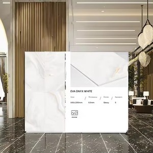 Carrelage de sol en porcelaine antidérapant de haute qualité pour hôtel de luxe, 600x1200, discontinué, pour salon et villa, hôtel, maisons - Product Image 3
