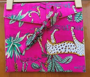 Nuevo Conjunto de pijama de verano hecho a mano para mujer, Túnica con estampado Floral suave de algodón 100%, Pantalones estampados hasta el tobillo cómodos - Product Image 5