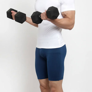 Shorts de sport respirants, nouvelle collection, coupe ajustée, taille élastique, haute qualité, tendance, pour la course et l'entraînement, personnalisables avec logo. - Product Image 6