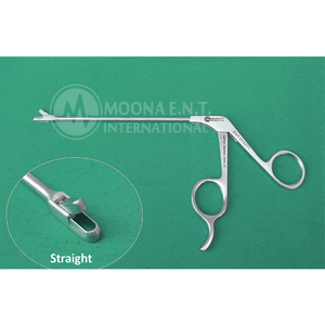 มูน่า อี.เอ็น.ที. ชุดเครื่องมือผ่าตัดหู คอ จมูก รุ่น ENT-010771 ได้รับการรับรองมาตรฐาน CE ประเภท Class I ประกอบด้วยเครื่องมือ Straight Sinus Punch Forceps - Product Image 1
