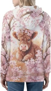 Sudadera con capucha y cremallera para mujer, adolescentes y niñas, otoño-invierno, lavada, lisa, informal, transpirable, tallas XS-5XL - Product Image 4