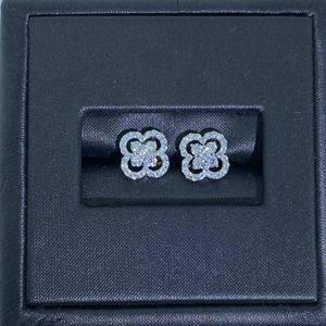 AMBER JEWELS - Pendientes de Diamantes Cultivados en Laboratorio de Lujo, Corte Brillante, Certificados por IGI, Chapados en Oro, Joyería Unisex para Bodas - Product Image 5