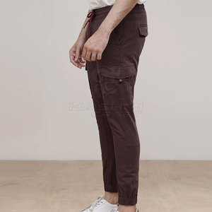 Pantalon cargo décontracté pour homme, léger, respirant, avec tissu extensible et poches multiples élégantes - Product Image 2