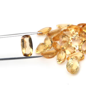 Piedra de Citrino Natural Radha Arts, Gema Suelta Facetada de Rajasthan para Joyería, Colgante, Anillo, Plata, Personalizada - Product Image 6