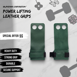 ถุงมือหนังสำหรับออกกำลังกายแบบมืออาชีพ สำหรับฝึกความแข็งแรง ยกน้ำหนัก และยิมนาสติก - Product Image 1
