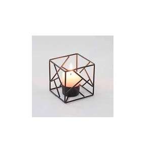 Porte-bougie suspendu en métal noir élégant pour mariage, événement festif, décoration artisanale, support en fer pour bougie, décoration de table pour la maison - Product Image 2