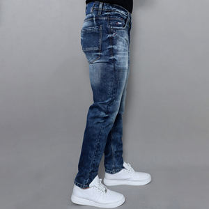 กางเกงยีนส์แฟชั่นสตรีทสไตล์สีพื้นสำหรับผู้ชาย รุ่นสปริง/ออทั่ม ขายออนไลน์ - Product Image 2