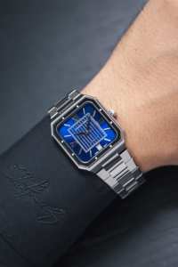 Stainless Steel 32x38.5 mm Sapphire Crystal Square Case Water Resistant 5BAR <b>Mechanical</b> Automatic MIYOTA 9015 Elegant <b>Watch</b> - Product Image 2