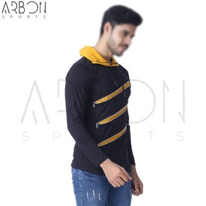 Sudaderas con capucha de algodón y forro polar, totalmente personalizadas, cómodas, de nueva llegada, modernas, con diseño único, para hombre. - Product Image 4