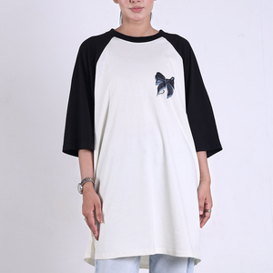 Camiseta Extra Grande para Mujer, Corte Holgado, Secado Rápido, Camisetas de Alta Calidad con Estampado, Camisetas Extra Grandes de Manga Corta para Mujer - Product Image 1
