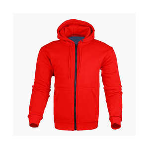 Sweat-shirts à capuche zippés pour hommes, broderie personnalisée du logo, vêtements de sport d'hiver pour l'extérieur, prix de gros, qualité supérieure, streetwear, 100% coton - Product Image 1