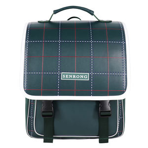 Premium Customized High-End Japanese College Style <b>Backpack</b> Primary School Spine Protection Waterproof Striped Student Bag - Product Image 6
