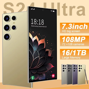Nouveau smartphone S24 Ultra 1,7 pouces 108MP 4K 120Hz LTE Android 14 débloqué double SIM 5G - Product Image 3
