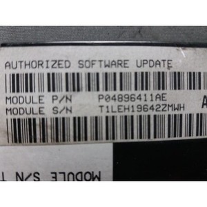 300 ECU y Módulos de Computación Usados P04896411AE - Product Image 2