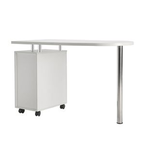 Table de manucure blanche avec tiroir pour usage professionnel - Product Image 5