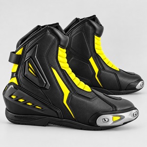 Bottes courtes techniques pour moto, design fonctionnel, panneaux renforcés et semelle extérieure stable pour les applications moto - Product Image 3