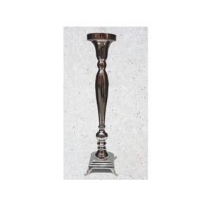 Candelabros de aluminio de Pilar martillado moderno, candelabro de decoración modernista de aluminio fundido sólido, candelabro para el hogar - Product Image 5