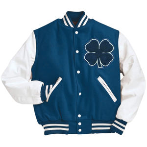 Veste universitaire en laine de haute qualité avec broderie chenille personnalisée et manches en cuir de haute qualité pour un usage décontracté, unisexe - Product Image 1