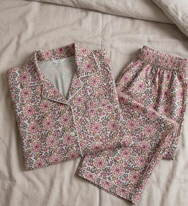 Hand Block Print Cotton <b>Womens</b> Relax Fit Pajama Nightwear Export Supplier India - Product Image 5