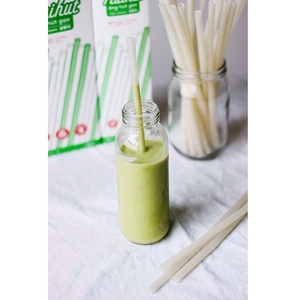 Pajitas de Paja de Arroz Orgánicas Multicolores de 6 mm, Ecológicas y Desechables, Fabricante de Vietnam - Product Image 1