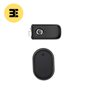 Cerradura de puerta inteligente con entrada sin llave, seguridad para el hogar, wifi y alimentación de emergencia - Product Image 1