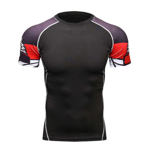 Unisex Adults Custom Sublimation Rash Guard <b>Shirt</b> Long Sleeve <b>Compression</b> Athletic Top for Sports Training Lightweight Durable - Product Image 4