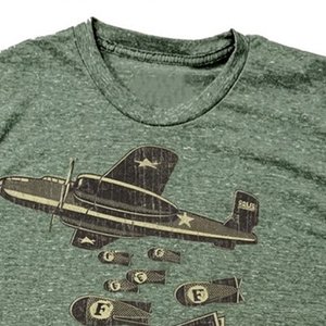 Wholesale Custom DTF Logo Mint Men's O-neck Shirts High Selling Article High Quality <b>100</b>% Cotton <b>Polyester</b> Highstreet Breathable - Product Image 4