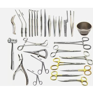 Ensemble d'instruments de chirurgie plastique PISSCO, ensemble d'instruments de chirurgie esthétique, ensemble d'outils de chirurgie plastique, ensemble de 82 pièces - Product Image 4