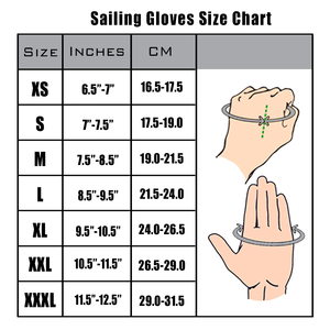 Breathable Half Finger Sailing Gloves with Reinforced Grip Palm Flexible Fit Adjustable Wrist Strap for Sailing <b>Yacht</b> Racing - Product Image 2