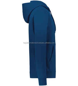 เสื้อฮู้ดและเสื้อกันหนาวผ้าฝ้าย100% สำหรับผู้ชาย, ไซส์ใหญ่พิเศษพิมพ์ลายโลโก้ได้ตามต้องการสำหรับฤดูร้อน - Product Image 4