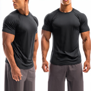 Tight Athletic T Shirts <b>Men</b> Gym Fitness Workout Running <b>Trainer</b> Tee Shirt <b>Men</b> <b>Lightweight</b> Gym Bodybuilding T Shirt <b>Mens</b> - Product Image 2