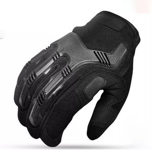 Gants tactiques en cuir pleine main résistants aux coupures pour la chasse et le tir en extérieur, vente en gros personnalisée, modèle 2026, fabriqués au Pakistan - Product Image 1
