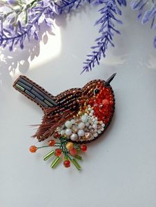Broche de Flores Bordadas con Cuentas al por Mayor para Blazers, Abrigos, Bufandas y Decoración de Ropa Elegante - Product Image 2