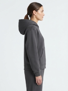 Sudadera con capucha personalizada HIEND unisex de algodón 100% de alto gramaje, con cremallera, corte holgado y extragrande, forro polar para otoño/invierno - Product Image 3