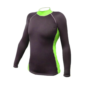 Maillots de bain Rash Guard personnalisés à manches longues pour femmes, protection UV, séchage rapide, pour la plage, la pêche, la randonnée, la gym, vente en gros - Product Image 3