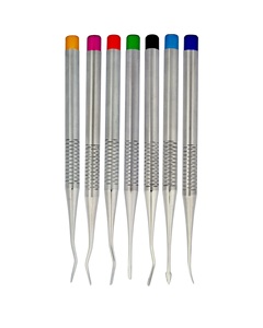 ชุดเครื่องมือถอนฟัน PDL Luxating Elevator 7 ชิ้น ทำจากเหล็กกล้าไร้สนิมขัดเงา สำหรับการผ่าตัดทางทันตกรรมแบบไม่ทำลายฟัน - Product Image 3