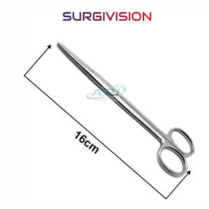 Tijeras Quirúrgicas de Acero Inoxidable de Alta Calidad para Clínicas, Tijeras Quirúrgicas para Operaciones Médicas Seguras y Precisas - Product Image 3