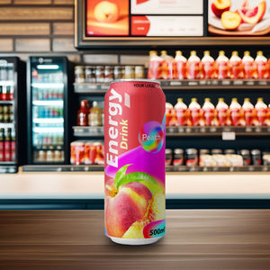 Bebida Energética de Frutas de Marca Privada, Saludable, con Ginseng, Taurina, Vitaminas y Minerales, Sin Azúcar, Baja en Carbohidratos y Grasas, para Mejorar el Rendimiento - Product Image 3