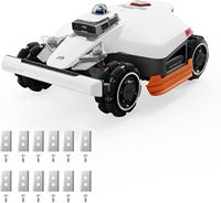 Tondeuse robot Mammotionss LUBA 3 AWD 5000H, sans fil périmétrique pour 1,25 acre, transmission intégrale pour pentes jusqu'à 80 %, 360°