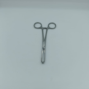 Pinza Quirúrgica Recta con Mecanismo de Trinquete para Tejido Intestinal, de Acero Inoxidable de Grado Médico, Tipo Judd-Allis - Product Image 1