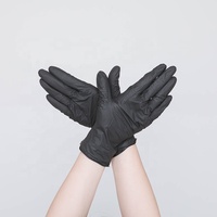 Gants en Nitrile OEM sans Poudre, Bleu Noir Rose pour Nettoyage, Beauté, Salon de Tatouage, Cuisine et Maquillage